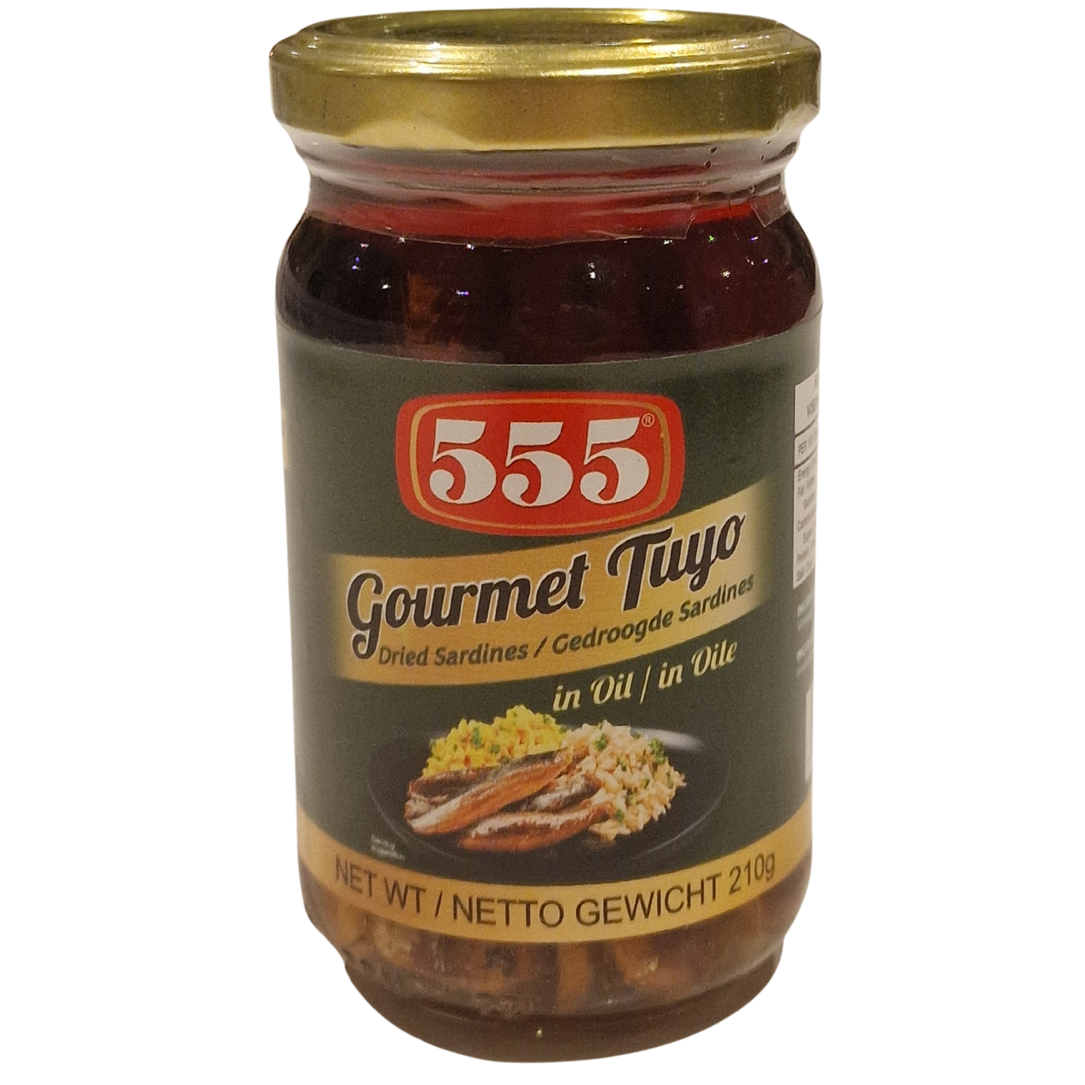 Gourmet Tuyo (HERRING) in Corn Oil (210g.)