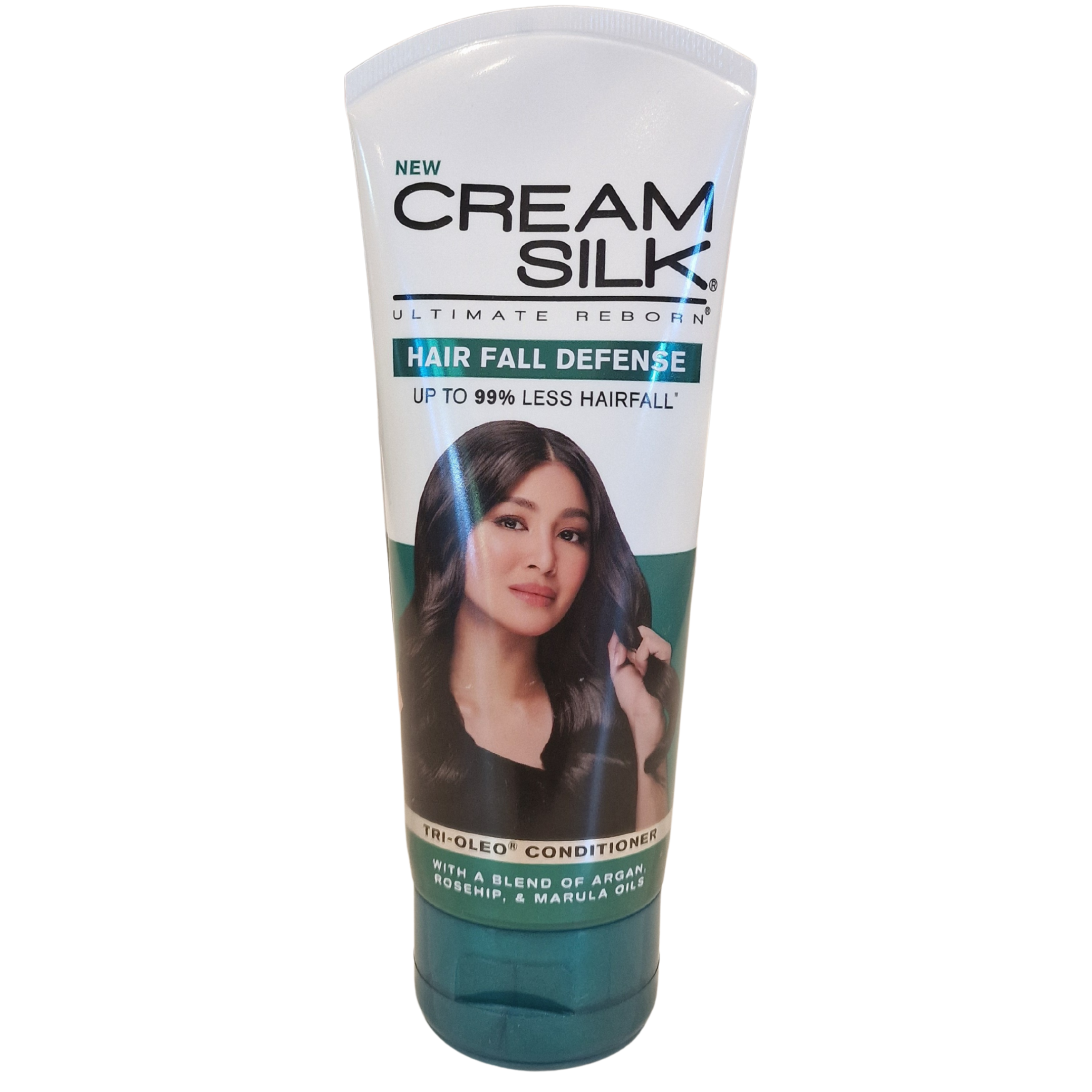 Cream Silk Conditioner Ultimate Reborn Hairfall Defence (GREEN) (180ml.)