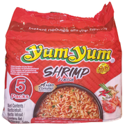 Instant Shrimp Noodles (5-pack) Yum Yum (5 X 60g.)