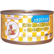 Fried Mackerel with Chilli Smiling Fish (90g.)