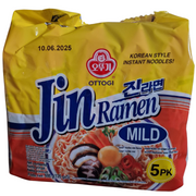 Instant Noodles Jin Ramen Mild OTTOGI (5 x 120g.)