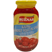 Palm Fruit (Kaong) Red in Jar Buenas (340g.)