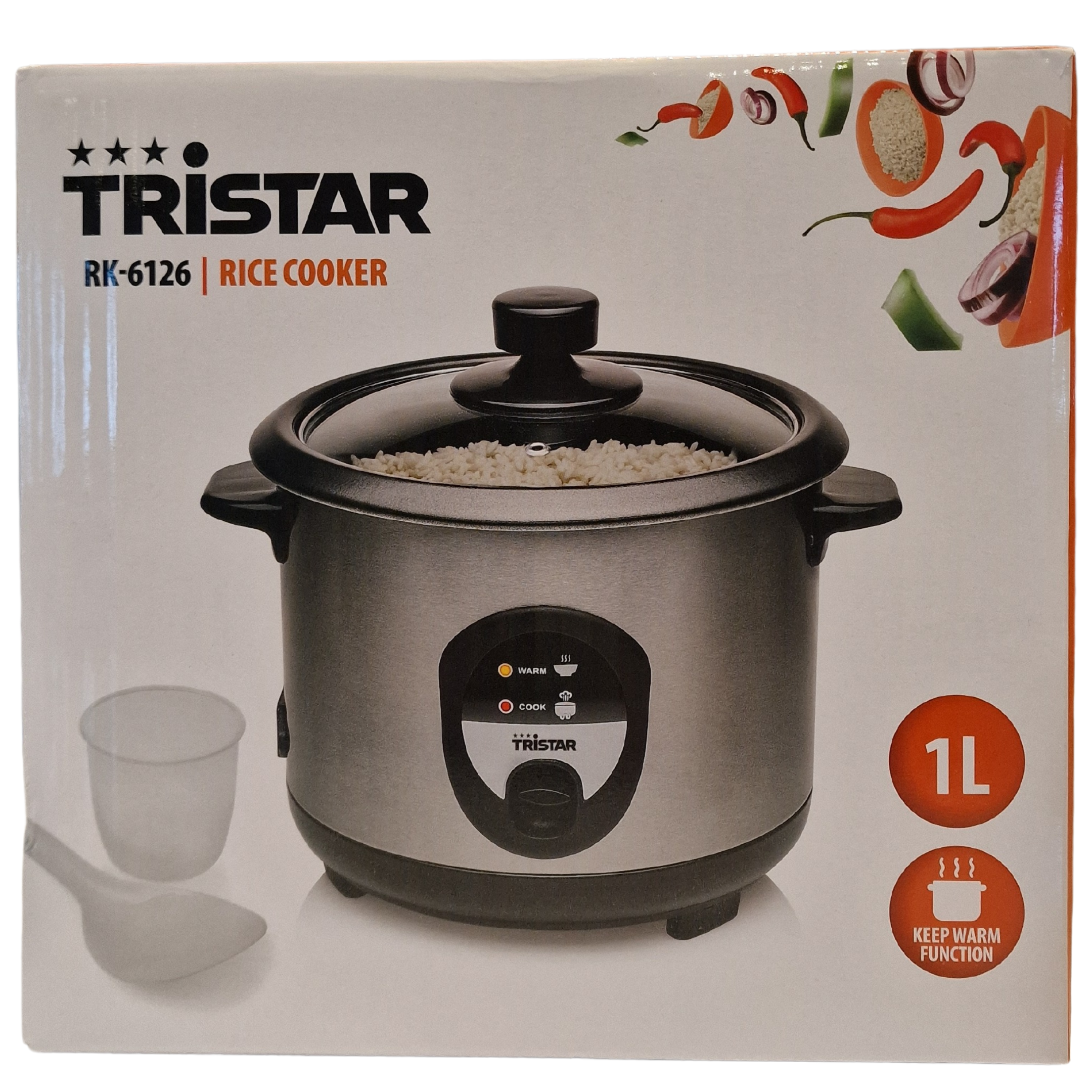 NF Rice Cooker Electric 1.0L TRISTAR box/pc