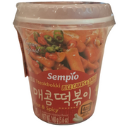 Sempio Tteokbokki Rice Cakes Hot and Spicy (160g.)