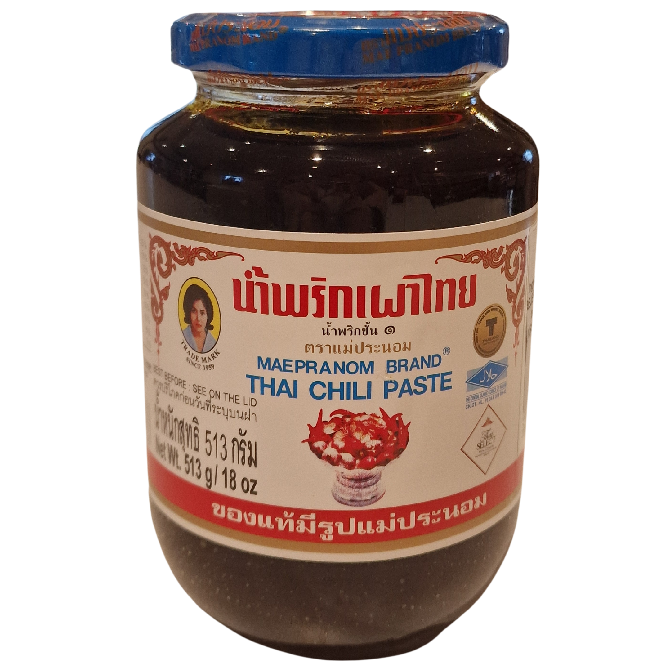 Maepranom Thai Chilli Paste (513g.)