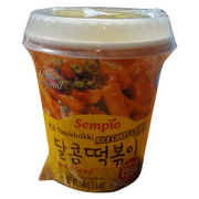 Sempio Tteokbokki Rice Cakes Sweet and Spicy Flavour (160g.)