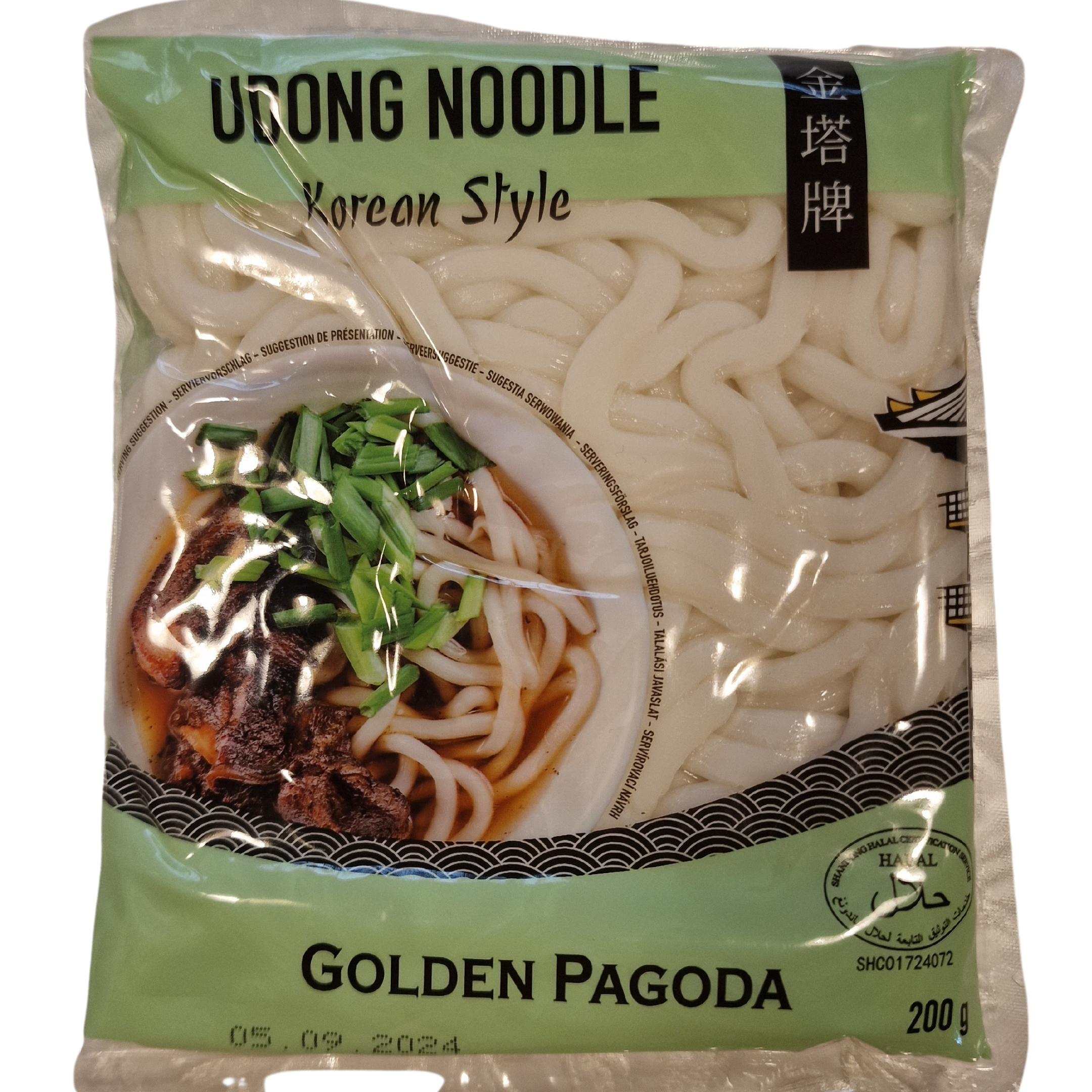 Udong Noodle Korean Style Golden Pagoda (200g) – Pilar Asian Mart