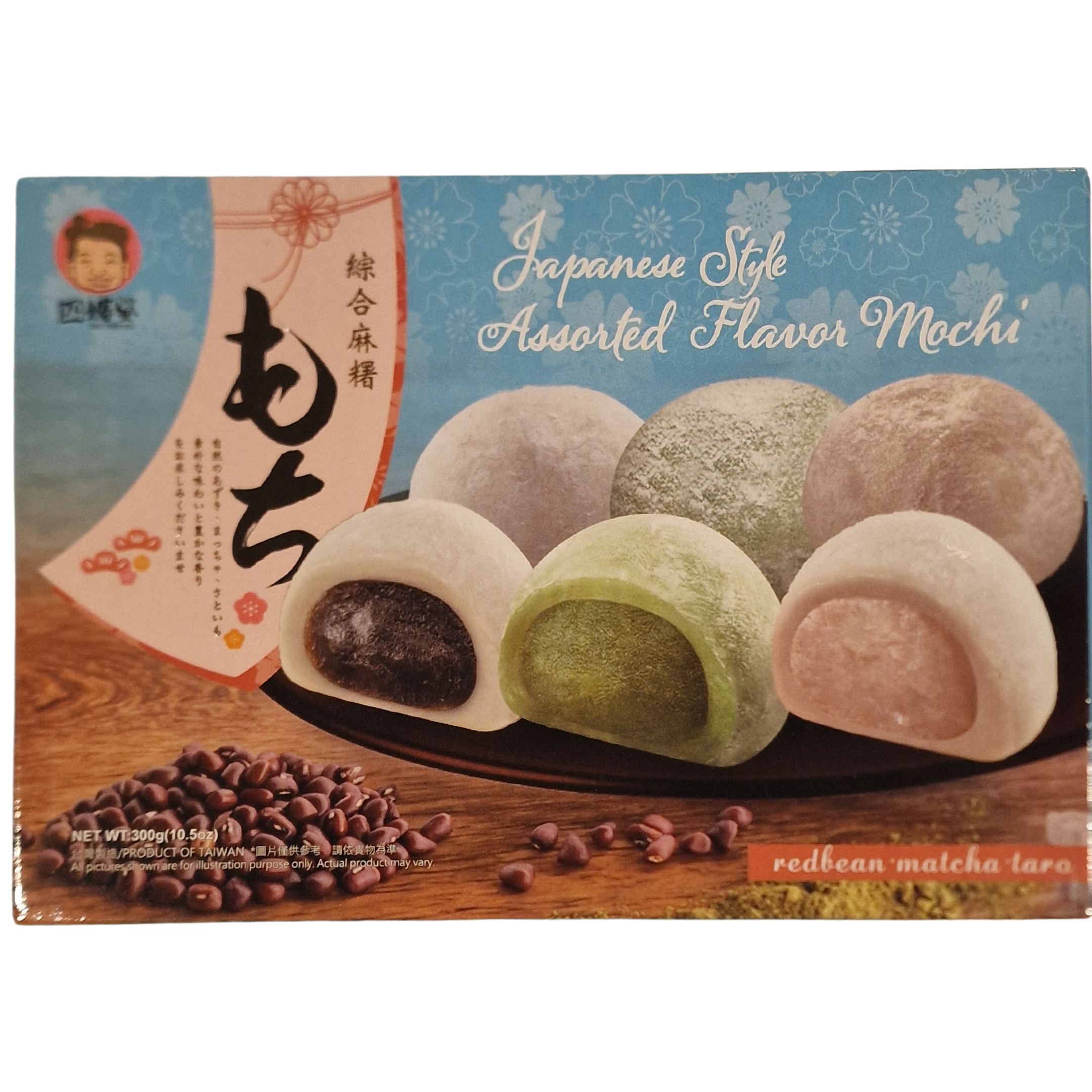 Mochi Mixed Red Bean, Macha & Taro SZU SHEN PO (300g.)