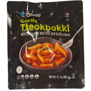 Tteokbokki Garlic (Rice Cakes with Red Chili and Garlic Sauce (260g.)