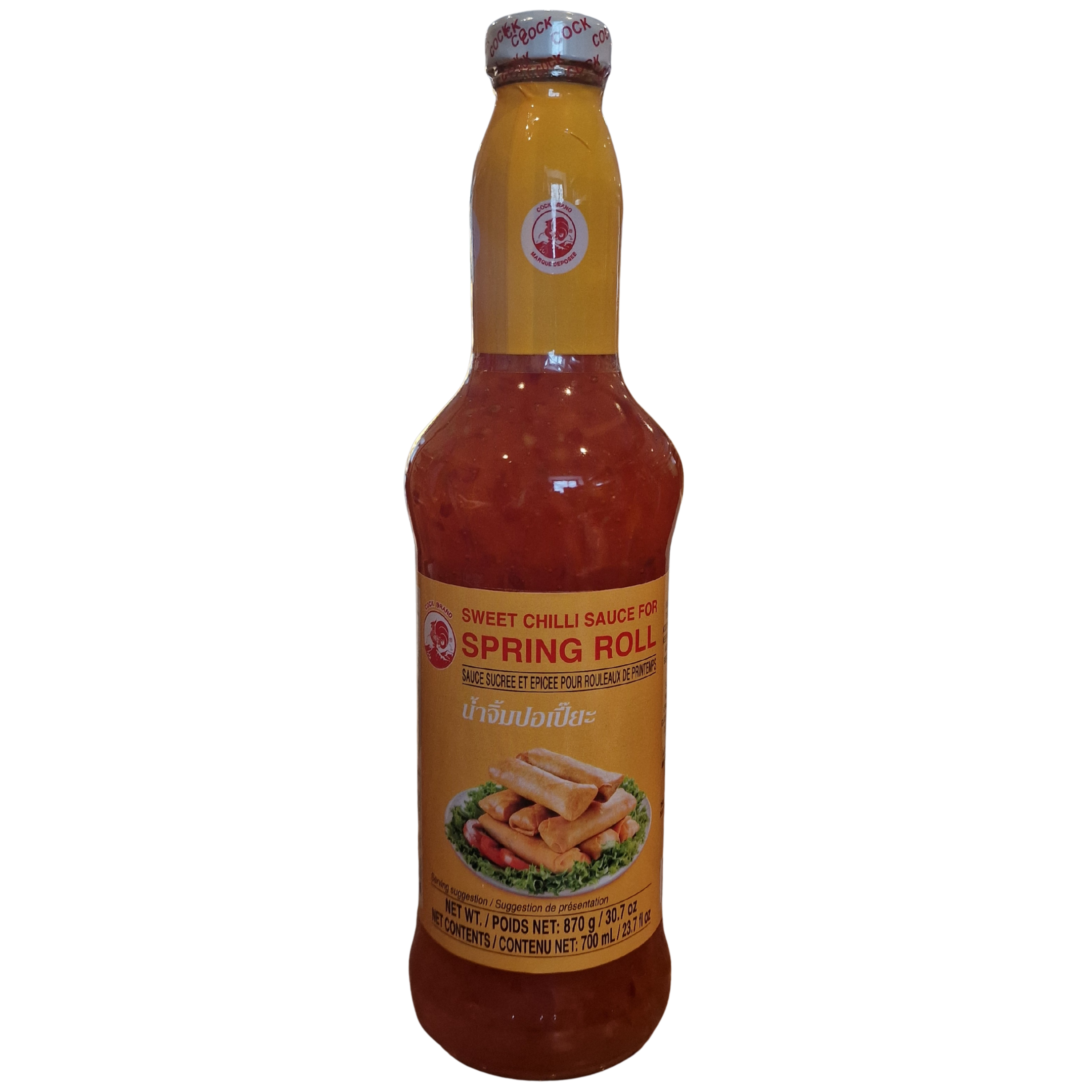 Chilli Sauce for Spring Roll, Cock Brand (870g.)