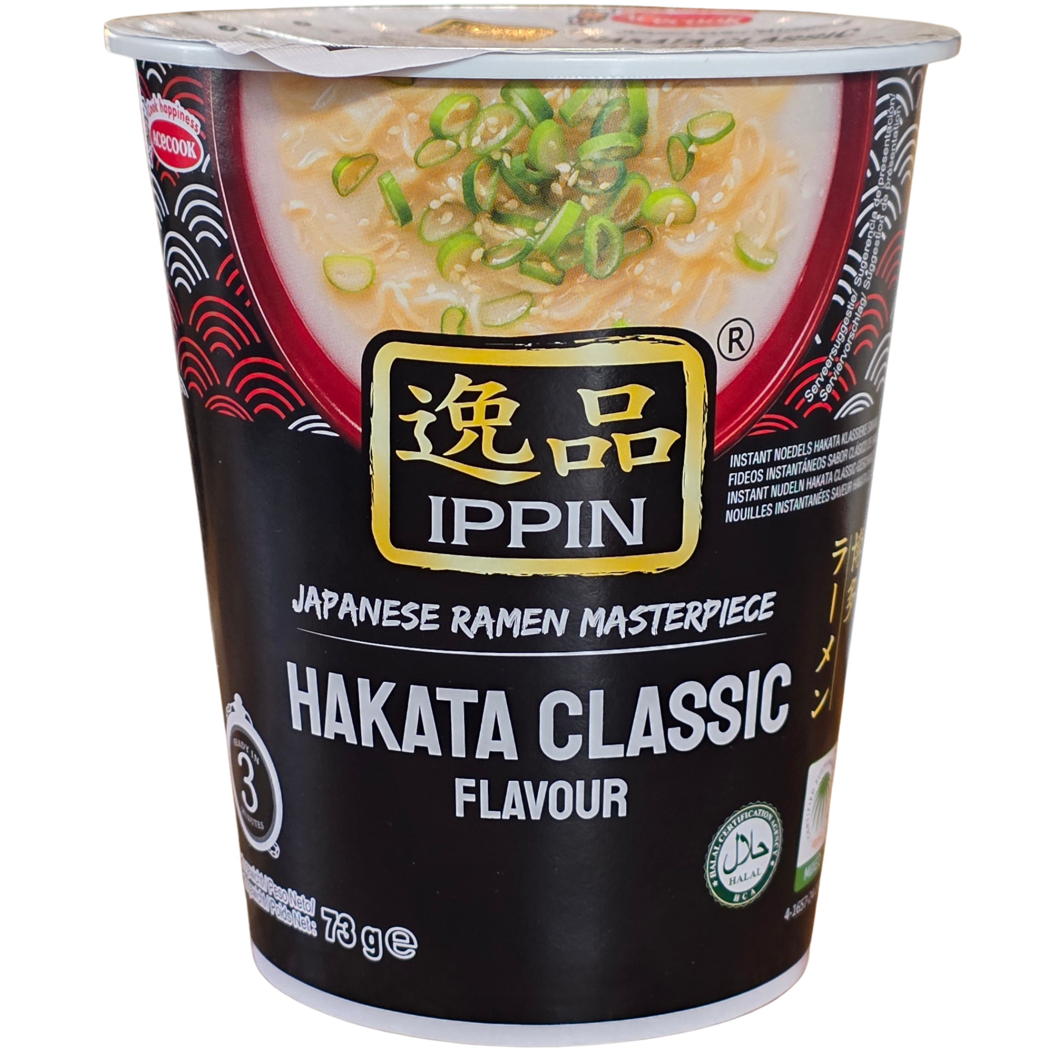 Instant Noodles Hakata Classic Ippin Cup ACECOOK ( 73g.)