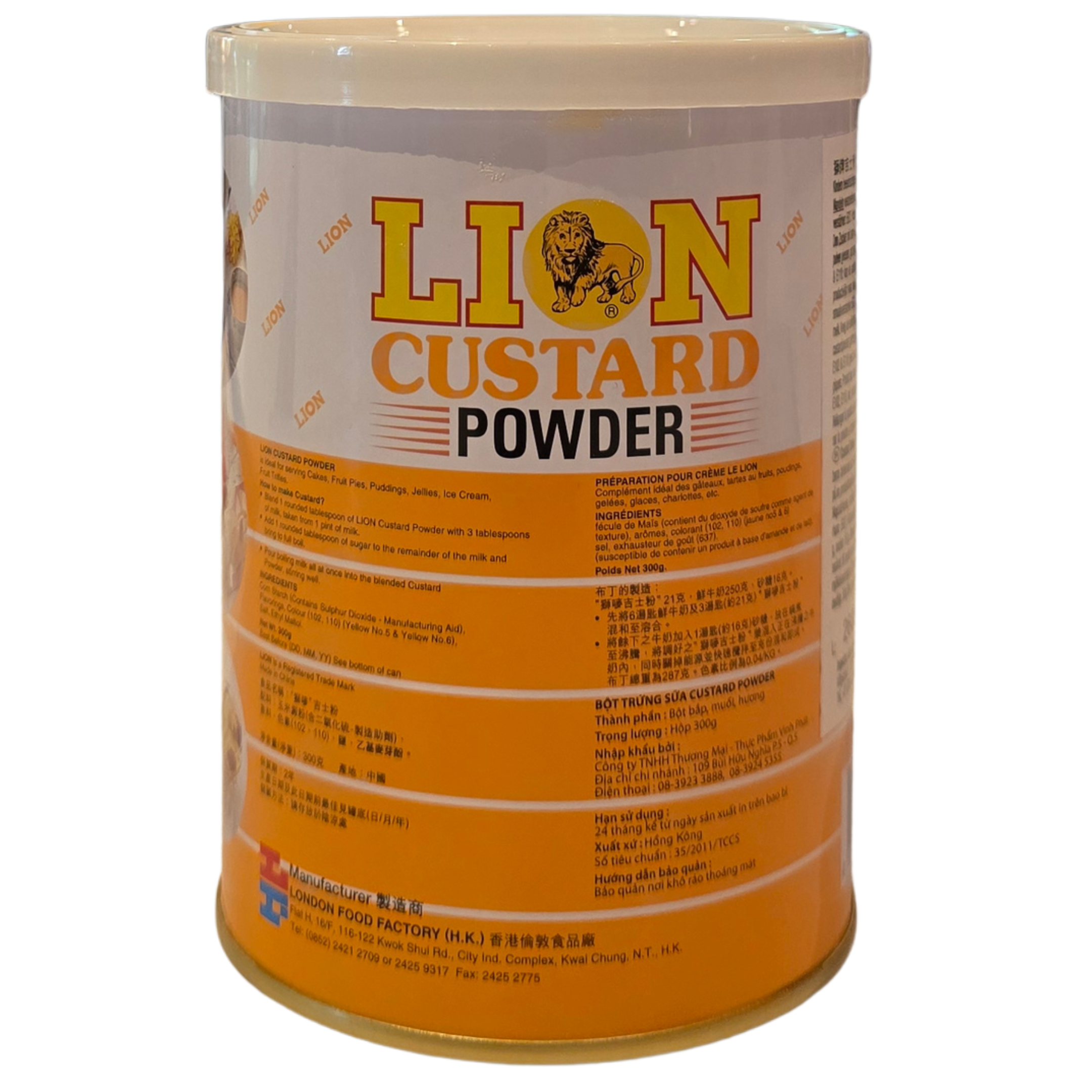 LION  Custard Powder (300g.)