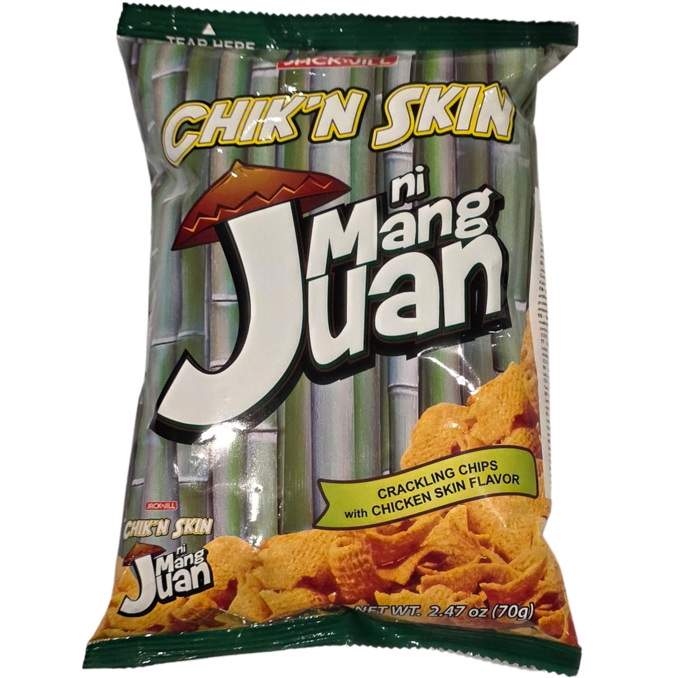 JACK & JILL MANG JUAN CHICKEN SKIN Mang Juan (70g.)