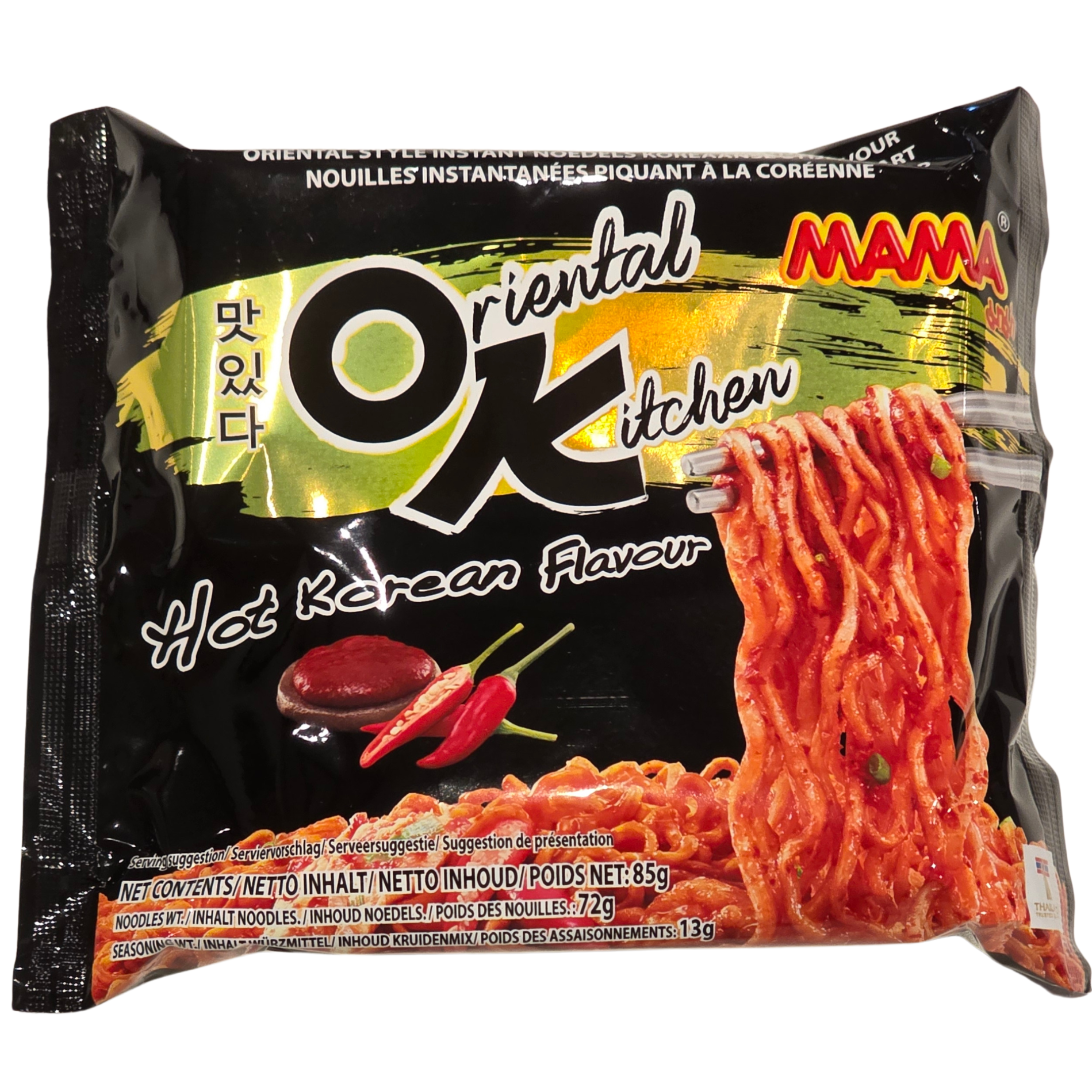MAMA  Instant Noodles Hot Korean Flavor OK (85g.)