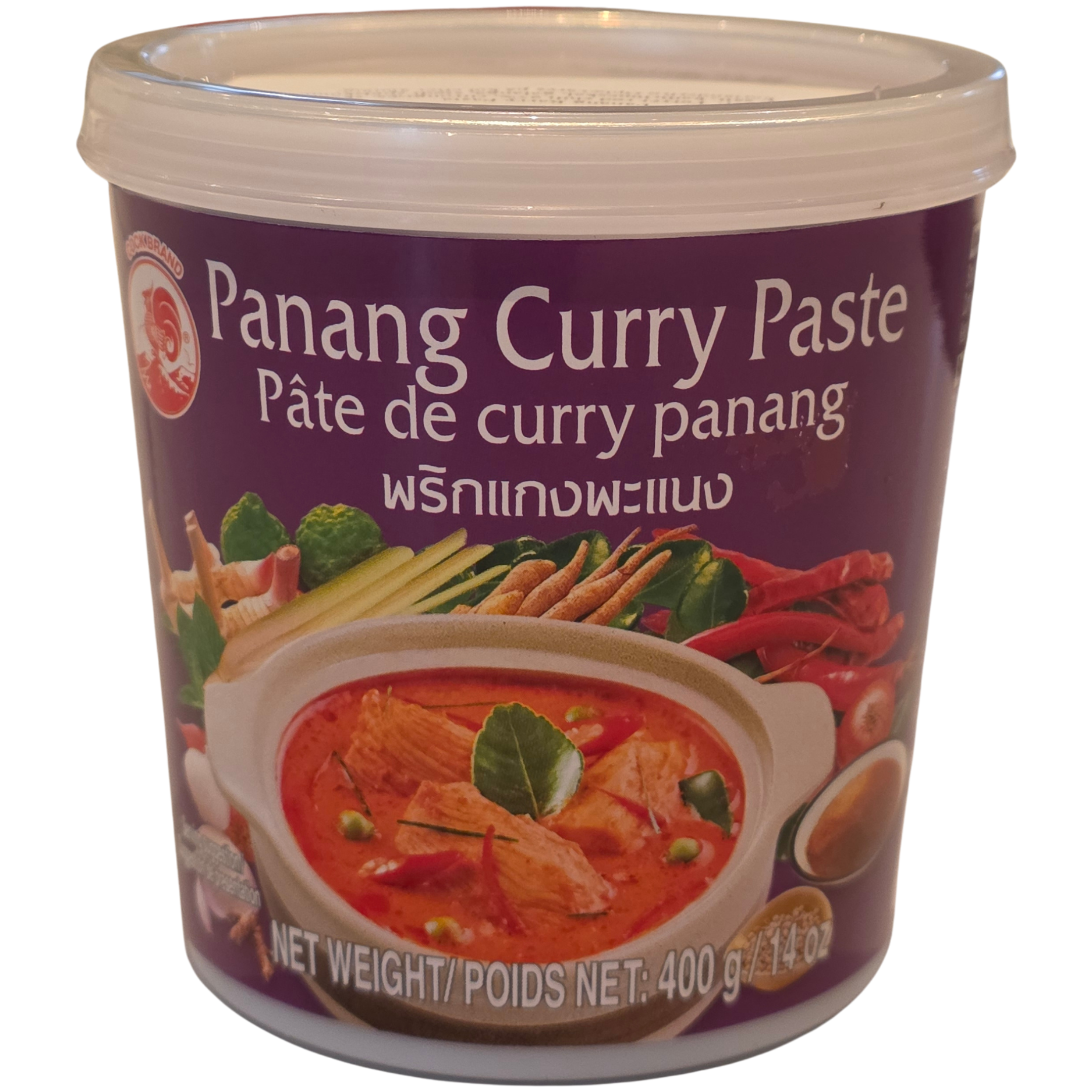 Curry Paste Panang COCK BRAND (400g.)