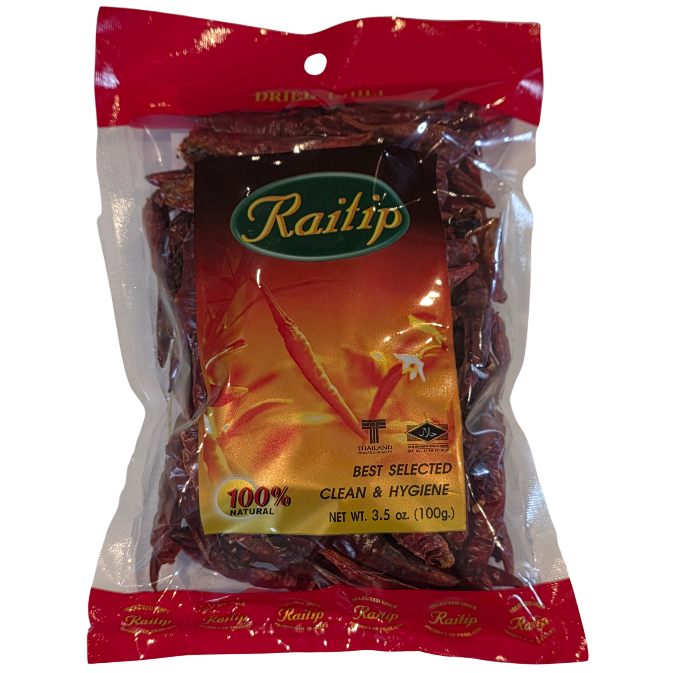 Chili Dried RAITIP (100g.)