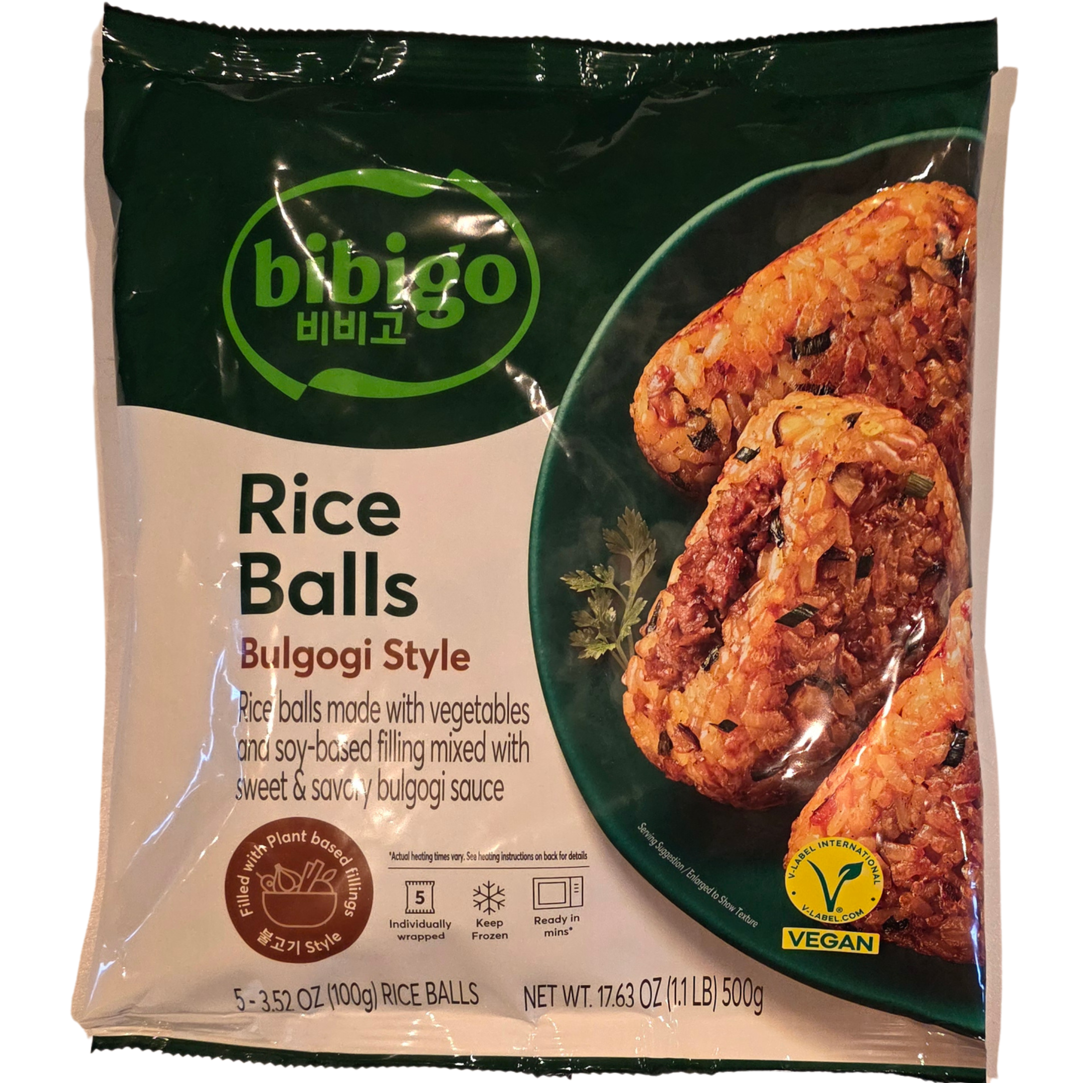 BIBIGO  Rice Ball Bulgogi (5 PCS)