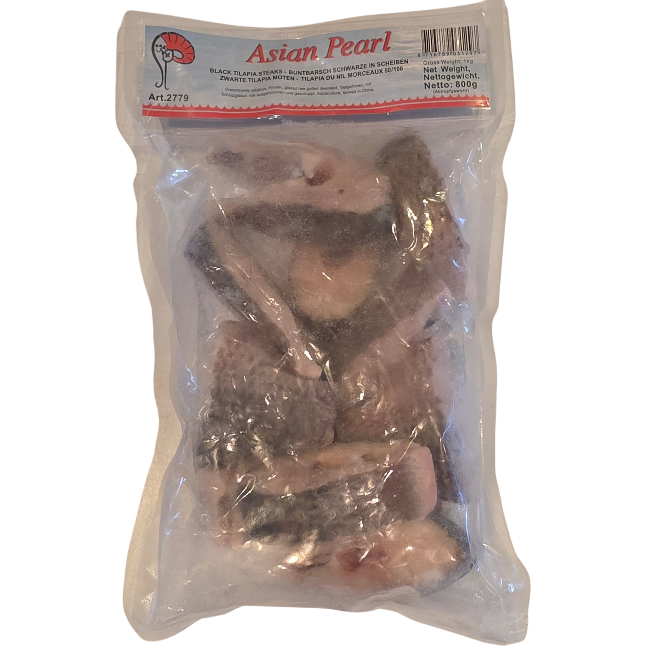 Tilapia Steaks Asian Pearl (1kg.)