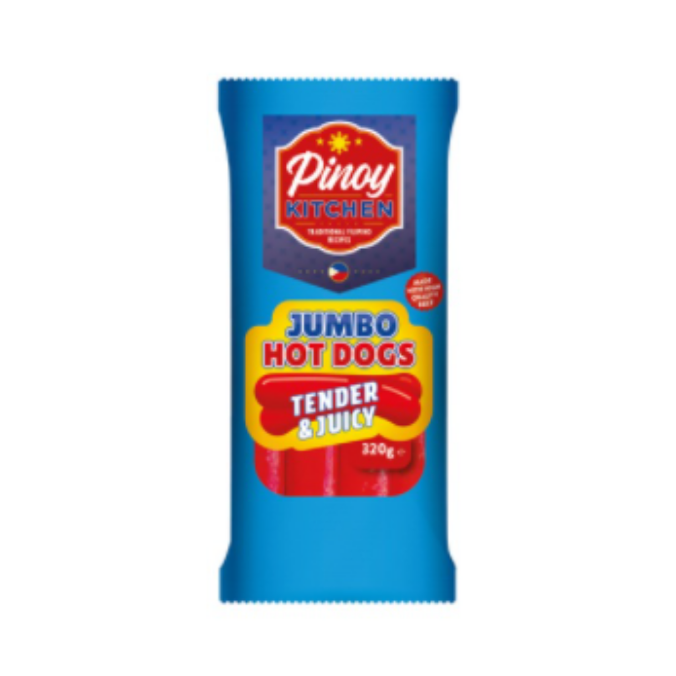 Jumbo Hot Dogs (320gr.)