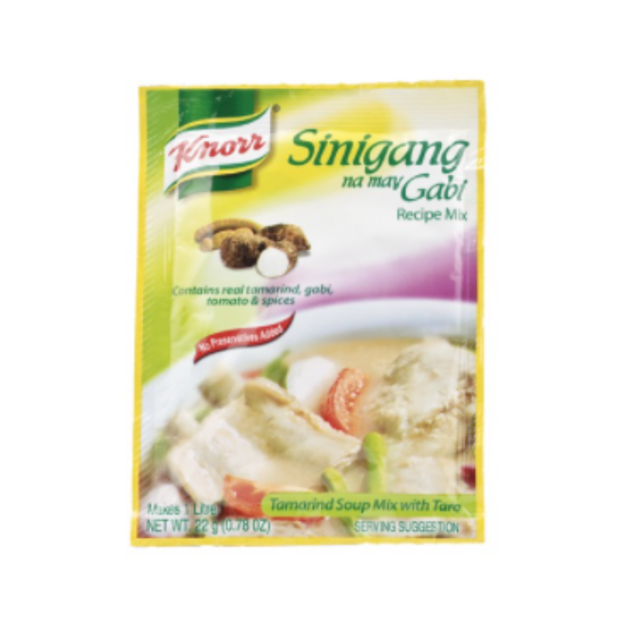 Knorr Sinigang with Gabi Seasoning Mix (22g.)