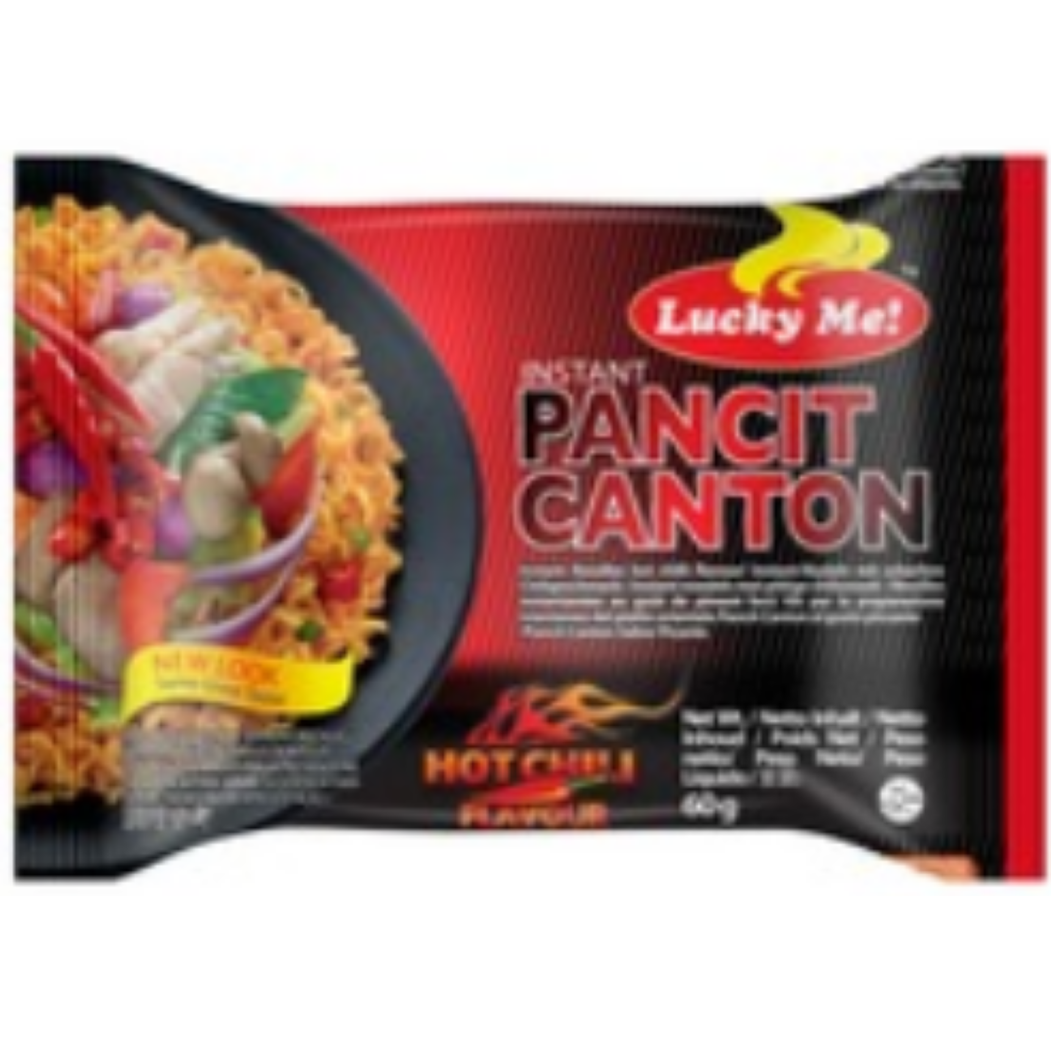 Lucky Me Instant Pancit Canton Chili Flavor (60g)