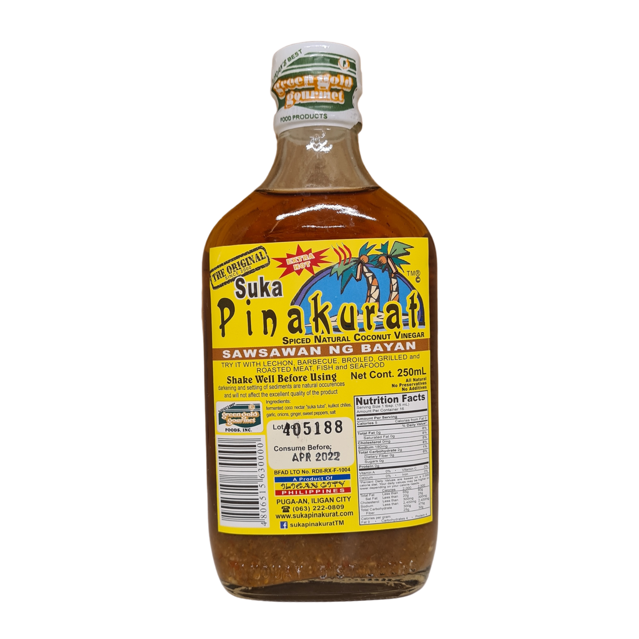 Pinakurat Suka/Vinegar (250 ml.)