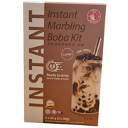 Instant Marbling Boba Kit Coffee Flavor ( 4x60g.( 2x30g.)